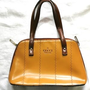 Gucci Vintage Tan Purse